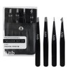 Ji Tae 1652 Didi Shop Tweezer 4p Set with Pouch