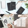 Jutom 2 Pcs Small Graph Paper Pads Notebook Mini Spiral