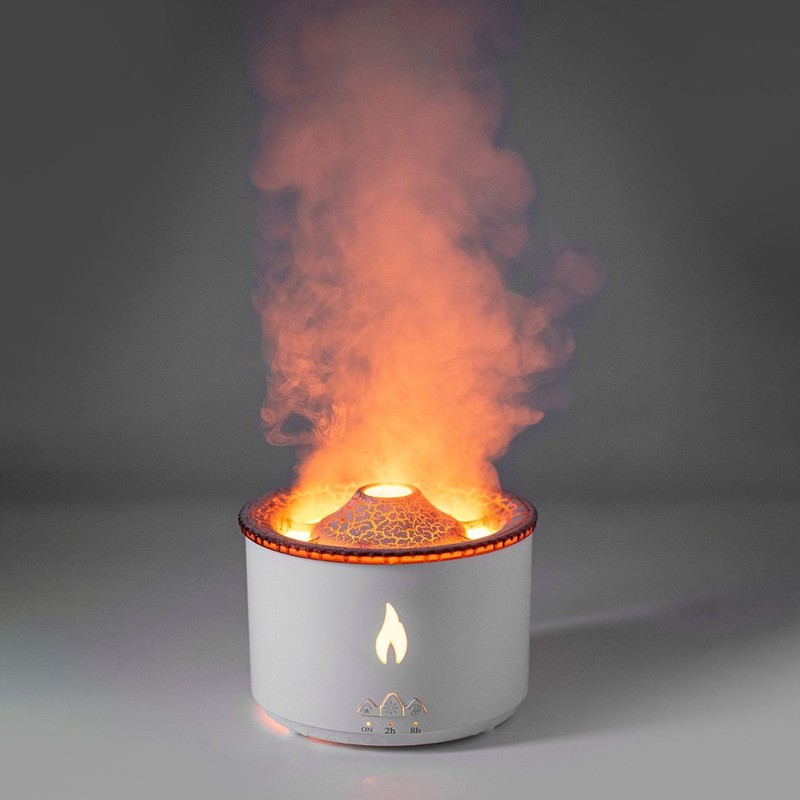 Flame Aroma Diffuser Seajelly Atomizing Humidifier Home Spitting Smoke Ring