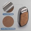 YO&YOYE Compatible with Ford Key Fob Cover with Keychain Leather