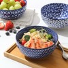 Selamica Ceramic Dinnerware Sets for 6, 24 Piece Plates and