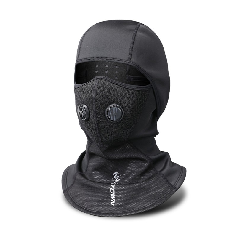Balaclava Cycle Cap Thermal Face Cover with Breathing Valve in
