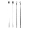 4Pcs 304 Stainless Steel Coffee Spoon Long Handle Coffee Spoon