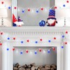 SUNSGNE Star String Lights Red White and Blue String Lights,