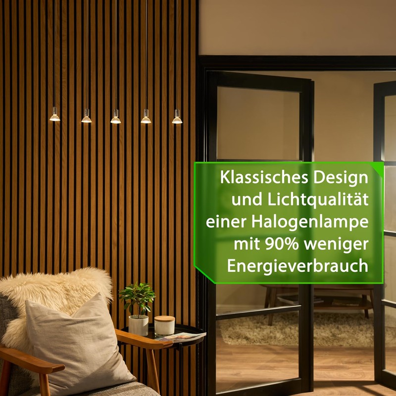 greenandco 10x MR16 GU5.3 LED Spotlight, 3 W, 300 lm,