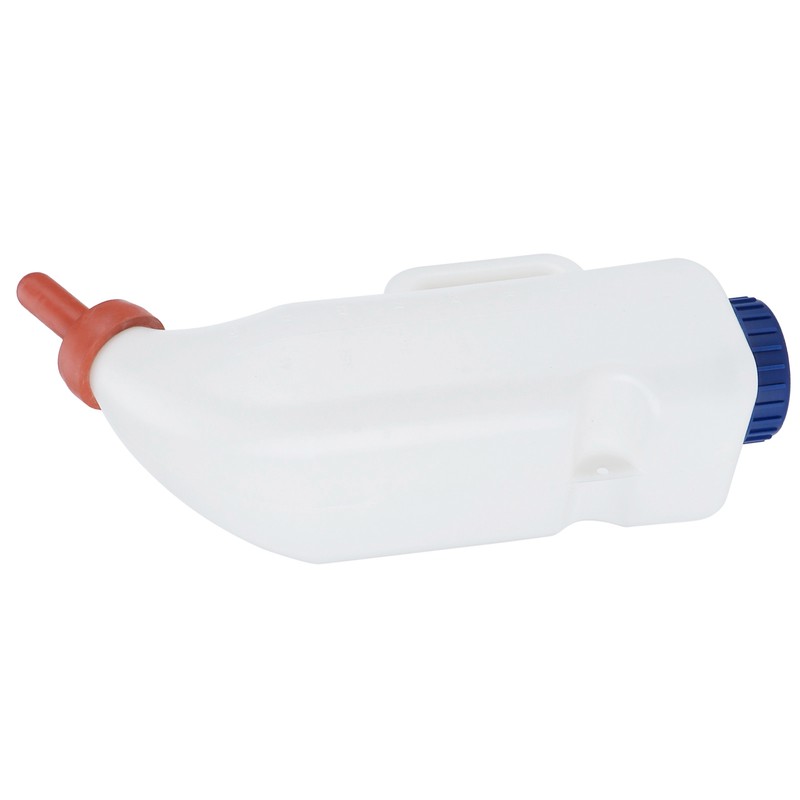 4L Calf Milk Bottle with Handle Detachable Nipple Feeding Equipment