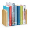 Relaxdays Bookend 2-Piece Book Divider for CDs, DVDs and Books,