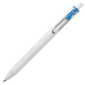 Mitsubishi Pencil Uniball One Gel Ink Ballpoint Pen, 0.38mm, Light Blue