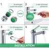 Perlator® Water Saving Aerator with Flat Key M24 x 1