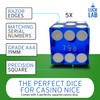 Luck Lab Grade AAA 19mm Casino Dice with Razor Edges