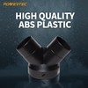 POWERTEC 70189-P2 Dust Collector Y-Fitting | 6-Inch to 4-Inch Hose