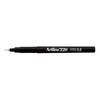 Artline 220 0.2mm Superfine Marker - Black [Pack of 12]