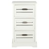 Safavieh American Homes Collection Samara Distressed Cream 3-Drawer Cabinet