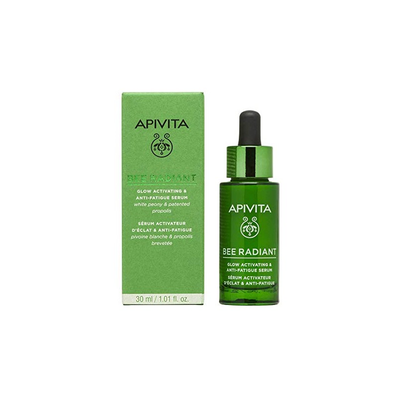 Apivita fluid serum, additionally offers even skin tone and enhances