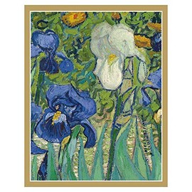 Caspari Van Gogh Irises Bridge Playing Cards Tally Sheets - 60 Sheets