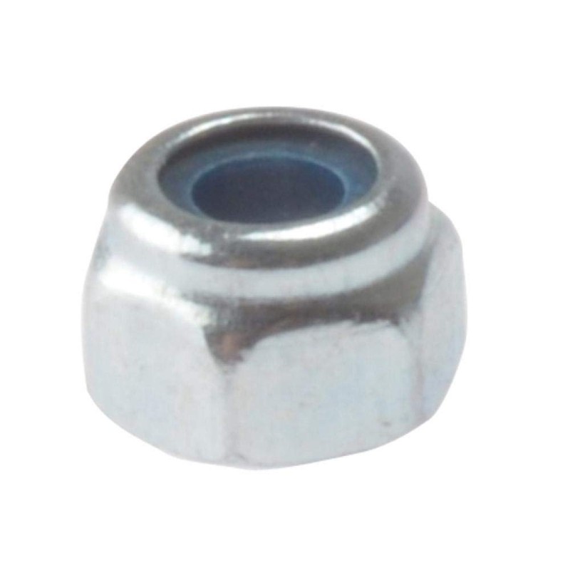 F/FIX HEXAGON NUT & NYLON INSERT ZP M4 BAG100