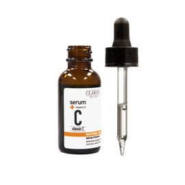 Clara's New York Brightening Vitamin C Facial Serum Corrects Uneven Skin Tone, for All Skin Types, 30 ml