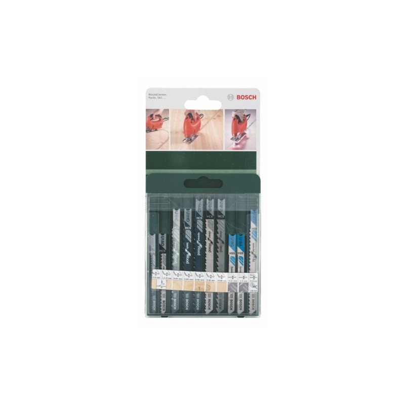 Bosch 2609256775 Jigsaw Blade Set U 19 Bo U 1