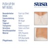 SUSA Women's Damen 7592 Dirndl-BHS, Beige (Skin 288), 44A