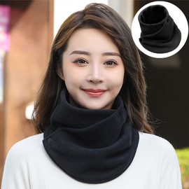 Winter Neck Warmer Scarf for Cold Protection, Golf, and Hiking Neck Gaiter Light Gray 5ea