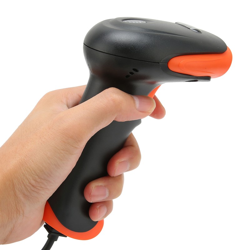 Barcode Scanner Effective Fast Light Weight Ergonomic Design Compact Safe