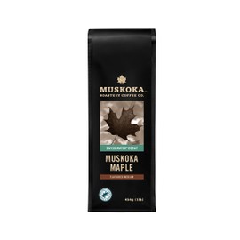 Muskoka Roastery Coffee, Muskoka Maple, Decaf Medium Roast, Ground Coffee, 454g