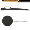 CNNELL Dashboard Panel Door Handle Trim Bezels Carbon Fiber Compatible