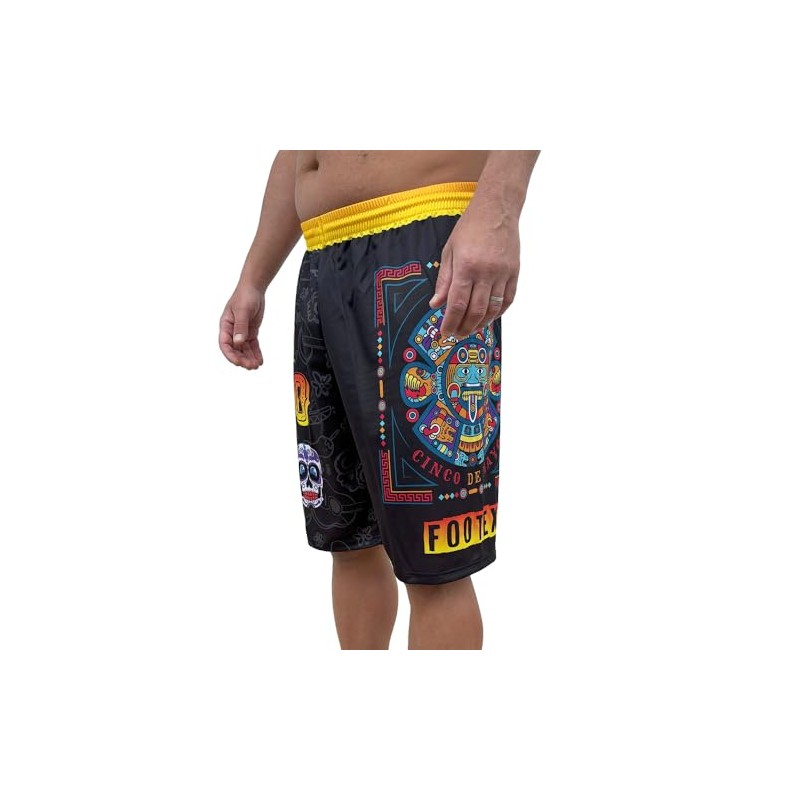 Footex Beach Volley Meer Strand Padel Shorts, Hola Amigo¡, S