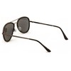 V.W.E. Large Metal Tear Drop Progressive Reading Sunglasses - Zero