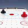 TOYMYTOY Airhockey Pushers Pucks Set, 4 Pushers + 4 Lints