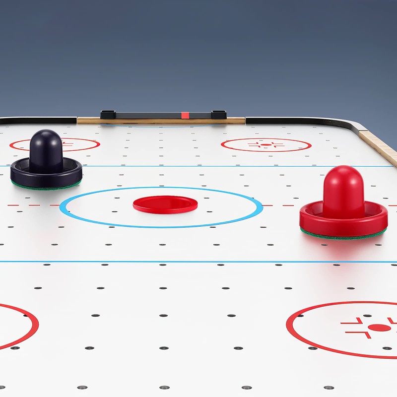 TOYMYTOY Airhockey Pushers Pucks Set, 4 Pushers + 4 Lints
