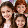 6 Sheets Easter Temporary Tattoos for Kids, Easter Egg and