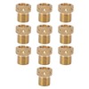 10PCS Misting Nozzle Brass Multiple Holes Anti Corrosion Fine Misting