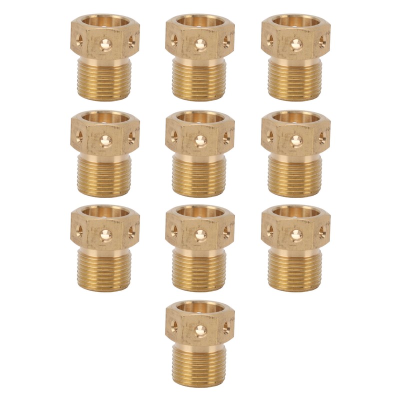 10PCS Misting Nozzle Brass Multiple Holes Anti Corrosion Fine Misting