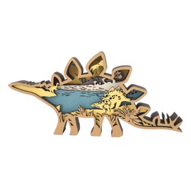 Wood Carved Dragon Wooden Dragon Statue Sculpture Decor 3D Wooden Animals Carving for Home Bedroom Farmhouse Room Mountain Wall Decor Birthday Gifts