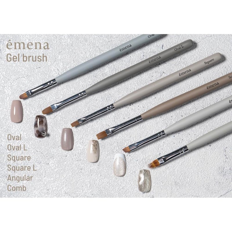 emena Gel Brush Square L
