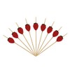 200 Pcs Colorful Cocktail Picks, 4.7 Inch Colorful Fruit Sticks,