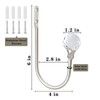 Curtain Holdbacks, Crystal Curtain Holdbacks, Curtain Tieback Hooks Silver Curtain