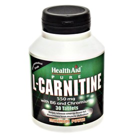 HealthAid L-Carnitine 550mg - 30 Tablets