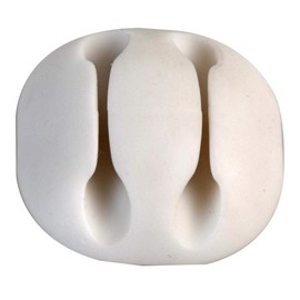 2 Kabelhalter, selbstklebend, Weiß, 5 Stück | Kabelmanagement-Clips Zubehör, 5 Stück – CLB-JL7-2078-WH-5X