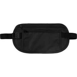 Vanyibro Hidden Money Belt for Travel,Secure Passport Wallet with Anti-Theft Features,Hidden Wallet That Keeps Your Valuables Safe,The Must-Have Money Belts for Travel (Black)
