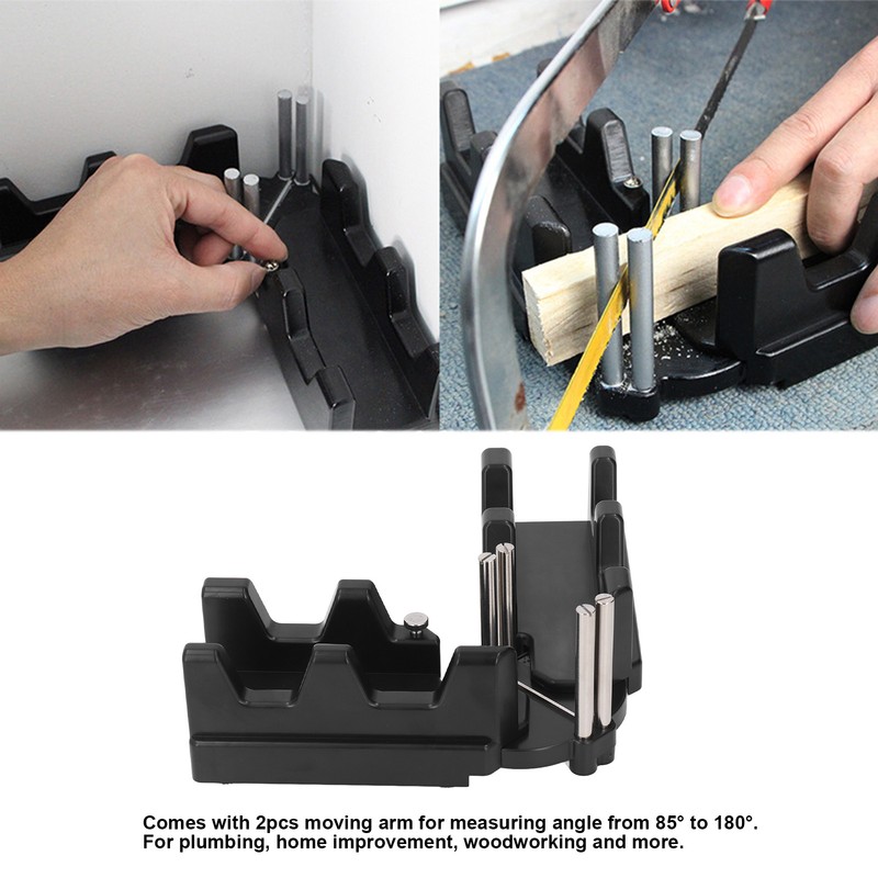 Mitre Measuring Cutting Tool 2 in 1 Saw Protractor Angle