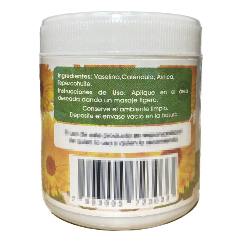 Pomada De Caléndula 125 Gr 100% Natural Caléndula