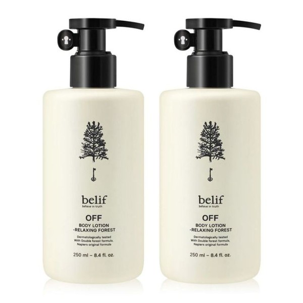 Belief Off Body Lotion Relaxing Forest 250mlx2 / 빌리프 오프