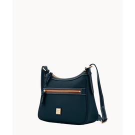 Dooney & Bourke Handbag, Pebble Grain Piper Crossbody - Black