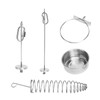 4 Pieces Parrot Food Cup Stainless Steel Bird Food Fruit