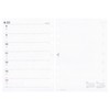 2026 A5 Size Weekly Diary Left Personal Organizer Refill 0472-026
