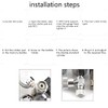 CO2 Pressure Regulator with Solenoid Valve Pressure Gauge and Check