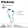 Skullcandy Jib Earbuds with Microphone, Blue (S2DUYK-628)