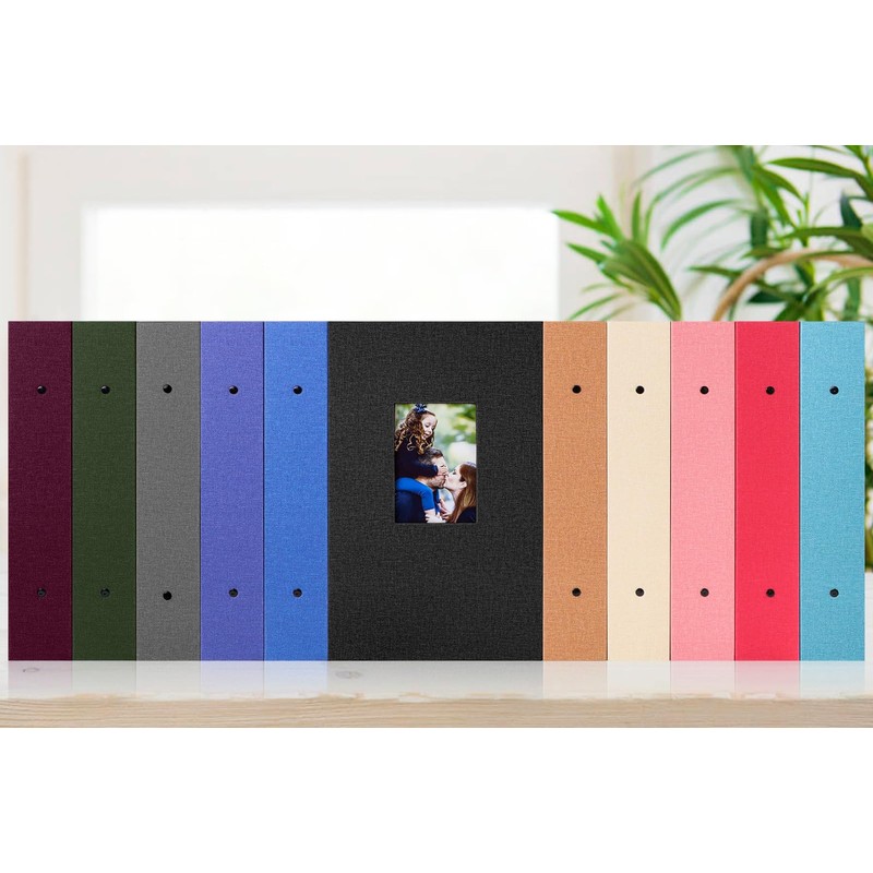 Lanpn Photo album, 10 x 15, 300 compartments, linen, horizontal,